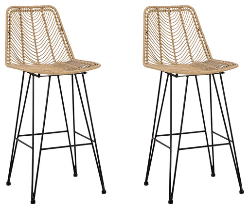 Angentree Bar Height Bar Stool (Set of 2) - D434-230 - In Stock Furniture