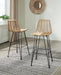 Angentree Bar Height Bar Stool (Set of 2) - D434-230 - In Stock Furniture