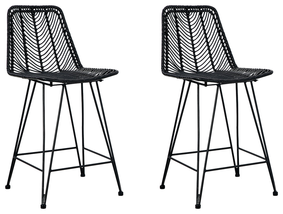 Angentree Counter Height Bar Stool (Set of 2) - D434-124 - In Stock Furniture