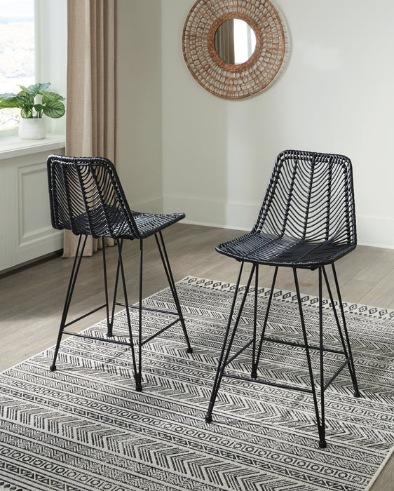 Angentree Counter Height Bar Stool (Set of 2) - D434-124 - In Stock Furniture