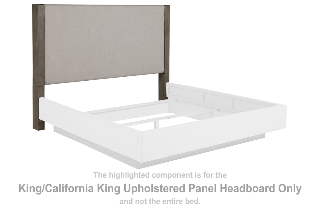 Anibecca King/California King Upholstered Panel Headboard - B970-58 - In Stock Furniture