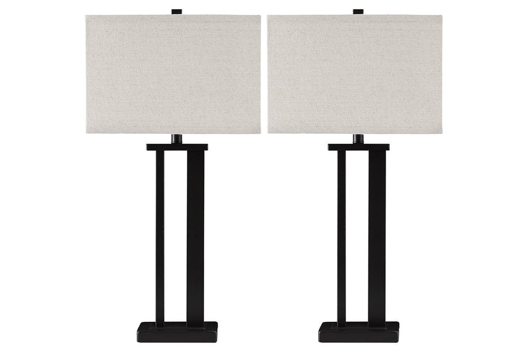 Aniela Bronze Finish Table Lamp (Set of 2) - L204074 - Gate Furniture