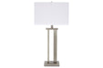 Aniela Silver Finish Table Lamp (Set of 2) - L204054 - Gate Furniture