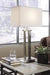 Aniela Silver Finish Table Lamp (Set of 2) - L204054 - Gate Furniture