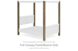 Aprilyn Full Canopy Posts/Beams - EB1187-181 - In Stock Furniture
