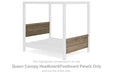 Aprilyn Queen Canopy Headboard/Footboard Panels - EB1187-171 - In Stock Furniture