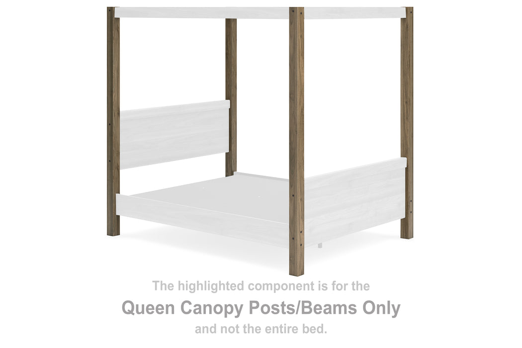 Aprilyn Queen Canopy Posts/Beams - EB1187-161 - In Stock Furniture