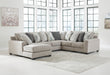 Ardsley Pewter LAF Sectional - Gate Furniture