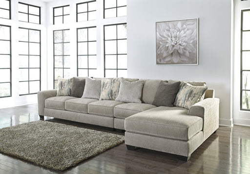 Ardsley Pewter RAF Large Sofa Chaise - Gate Furniture