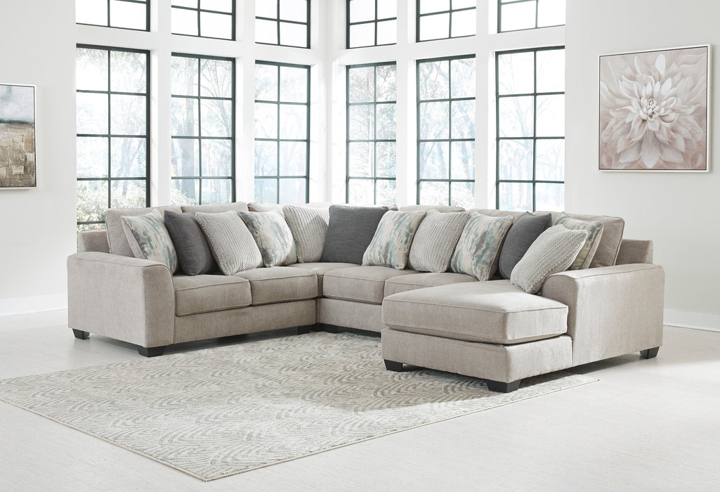 Ardsley Pewter RAF Sectional - Gate Furniture