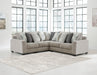 Ardsley Pewter Sectional - Gate Furniture