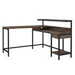Arlenbry Gray Home Office L-Desk with Storage - H275-24 - Gate Furniture