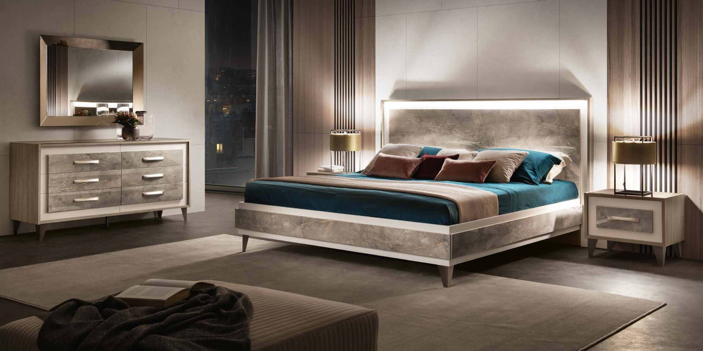 Arredoambra Bedroom By Arredoclassic With Double Dresser Set - Gate Furniture