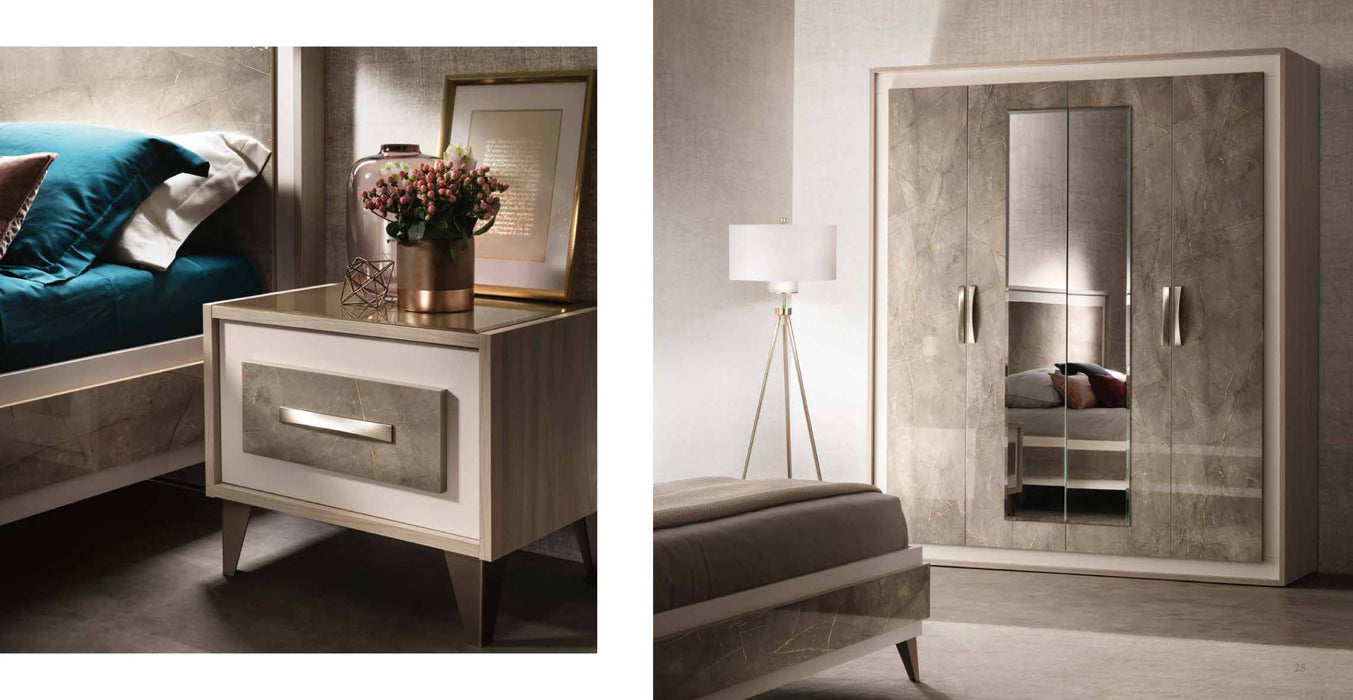 Arredoambra Bedroom By Arredoclassic With Single Dresser Set - Gate Furniture