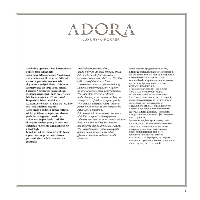 Arredoambra Living By Arredoclassic, Italy Set - Gate Furniture
