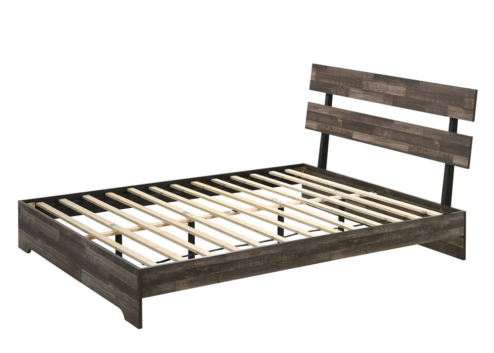 Atticus Brown Platform Bedroom Set - Gate Furniture