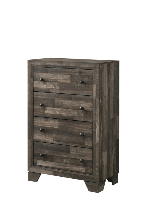 Atticus Brown Platform Bedroom Set - Gate Furniture