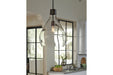Avalbane Clear/Gray Pendant Light - L000468 - Gate Furniture