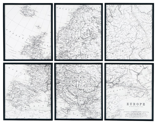 Avanworth Wall Art (Set of 6) - A8000335 - In Stock Furniture