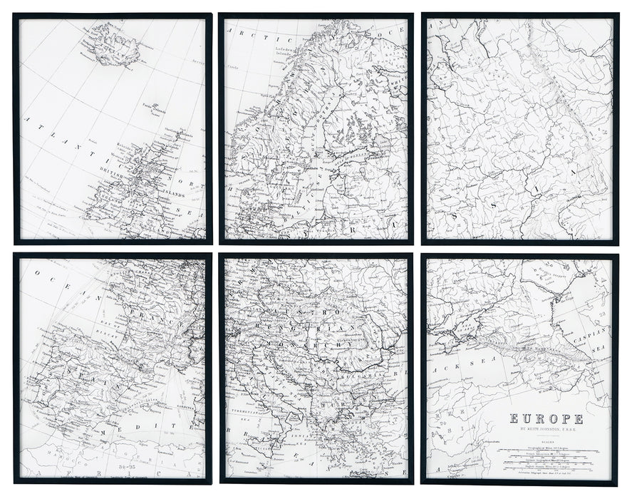 Avanworth Wall Art (Set of 6) - A8000335 - In Stock Furniture