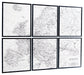 Avanworth Wall Art (Set of 6) - A8000335 - In Stock Furniture