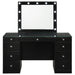 Avery Black Vanity - Gate Furniture