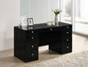 Avery Black Vanity - Gate Furniture