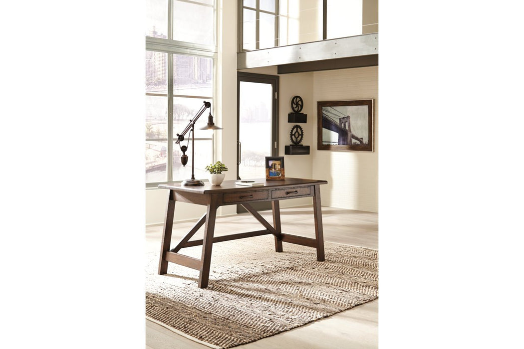 Baldridge Rustic Brown Home Office Desk - H675-44 - Gate Furniture