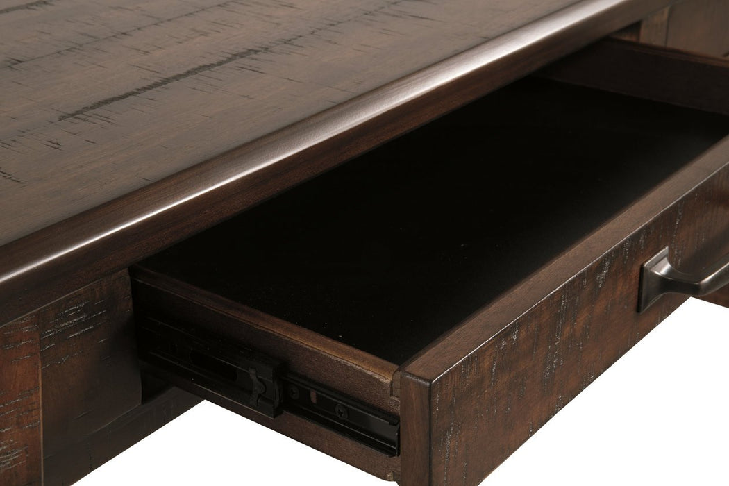 Baldridge Rustic Brown Home Office Desk - H675-44 - Gate Furniture