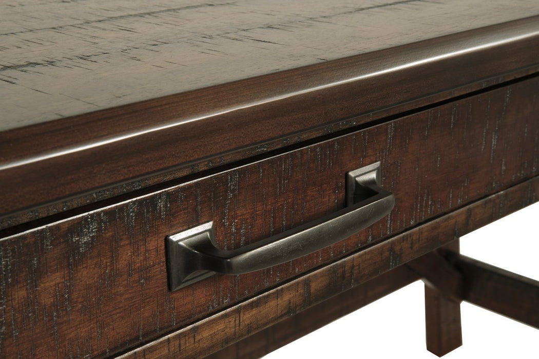 Baldridge Rustic Brown Home Office Desk - H675-44 - Gate Furniture