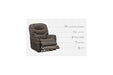 Ballister Espresso Power Lift Recliner - 2160412 - Gate Furniture