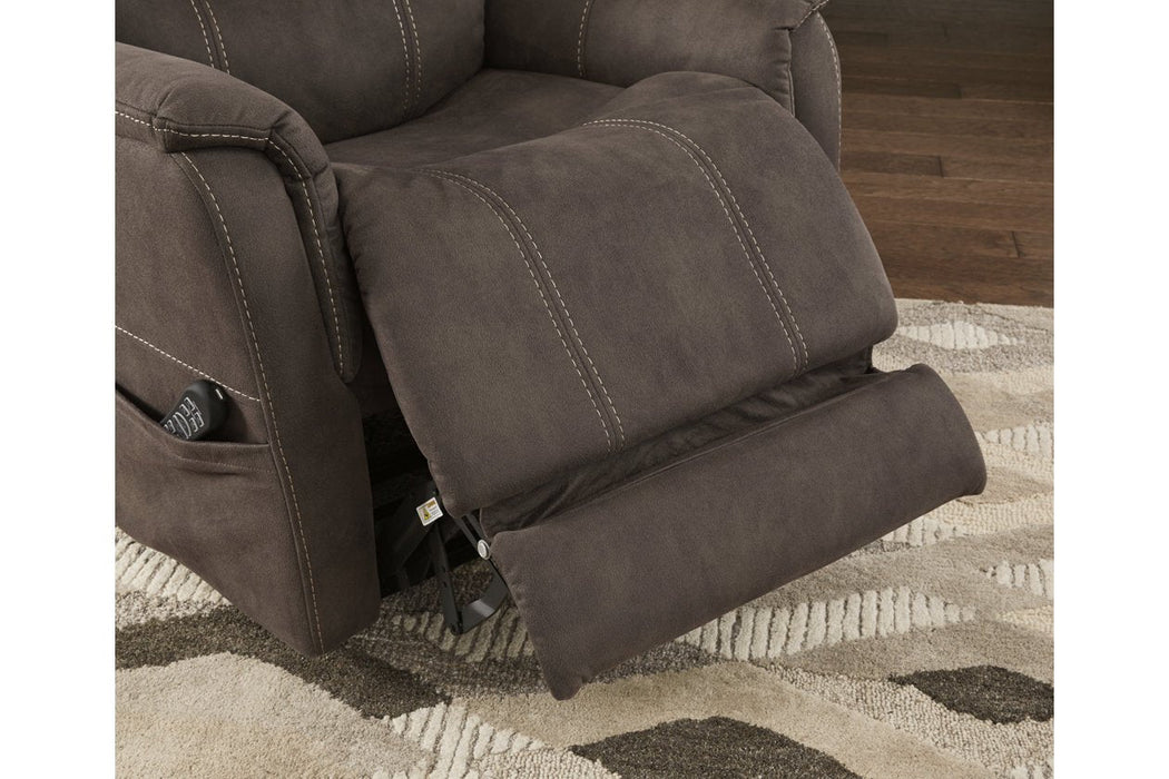 Ballister Espresso Power Lift Recliner - 2160412 - Gate Furniture