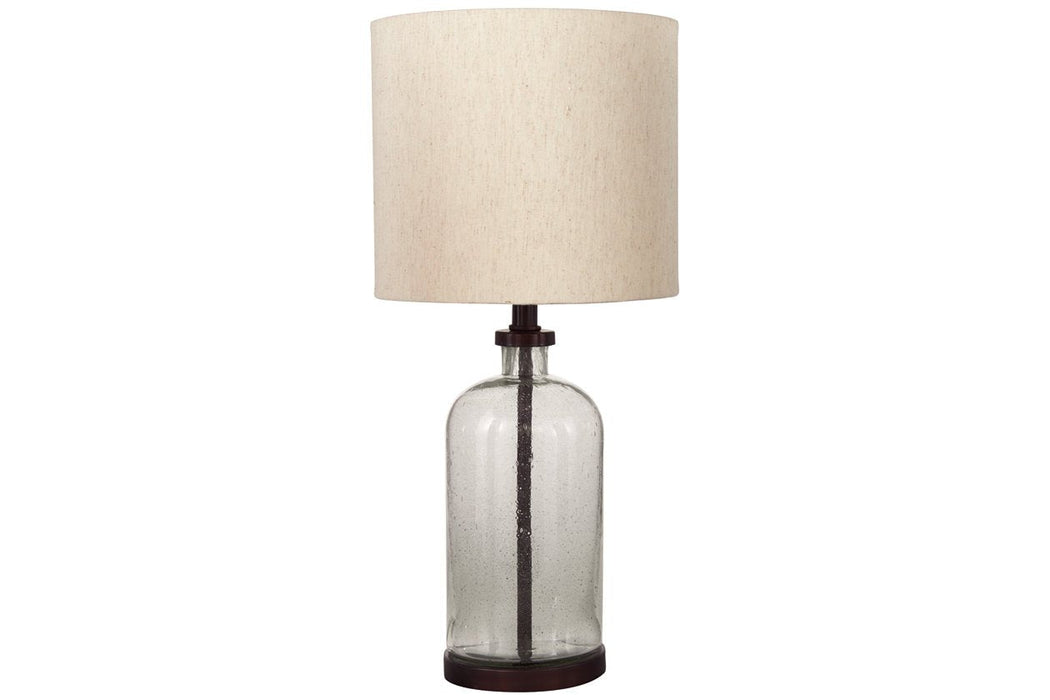 Bandile Clear/Bronze Finish Table Lamp - L430674 - Gate Furniture