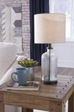 Bandile Clear/Bronze Finish Table Lamp - L430674 - Gate Furniture