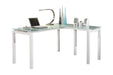 Baraga White Home Office L-Desk - H410-24 - Gate Furniture
