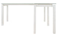 Baraga White Home Office L-Desk - H410-24 - Gate Furniture