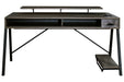 Barolli Gunmetal Gaming Desk - H700-28 - Gate Furniture
