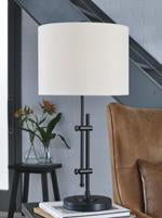 Baronvale Black Table Lamp - L206044 - Gate Furniture