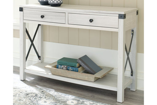 Bayflynn Whitewash Sofa/Console Table - T172-4 - Gate Furniture