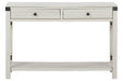 Bayflynn Whitewash Sofa/Console Table - T172-4 - Gate Furniture