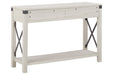 Bayflynn Whitewash Sofa/Console Table - T172-4 - Gate Furniture