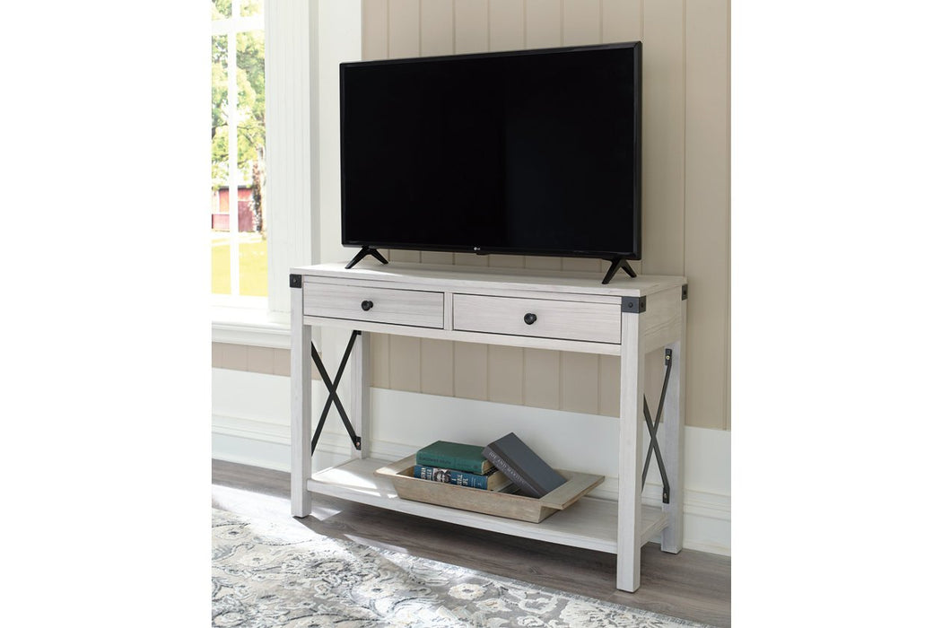 Bayflynn Whitewash Sofa/Console Table - T172-4 - Gate Furniture
