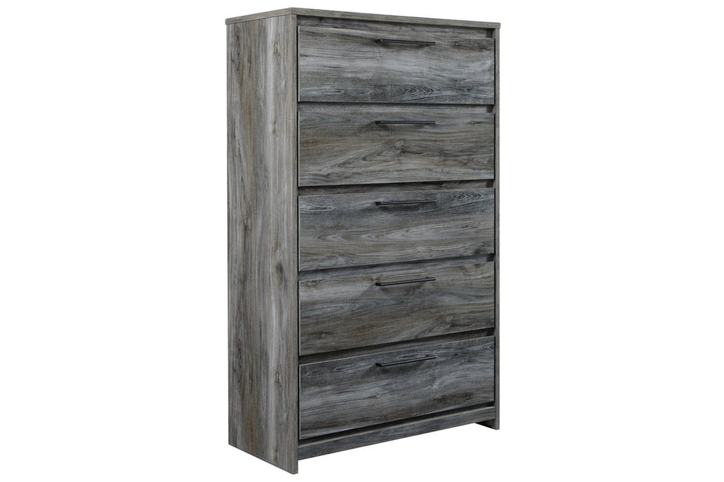 Baystorm Gray Chest of Drawers - B221-46 - Gate Furniture