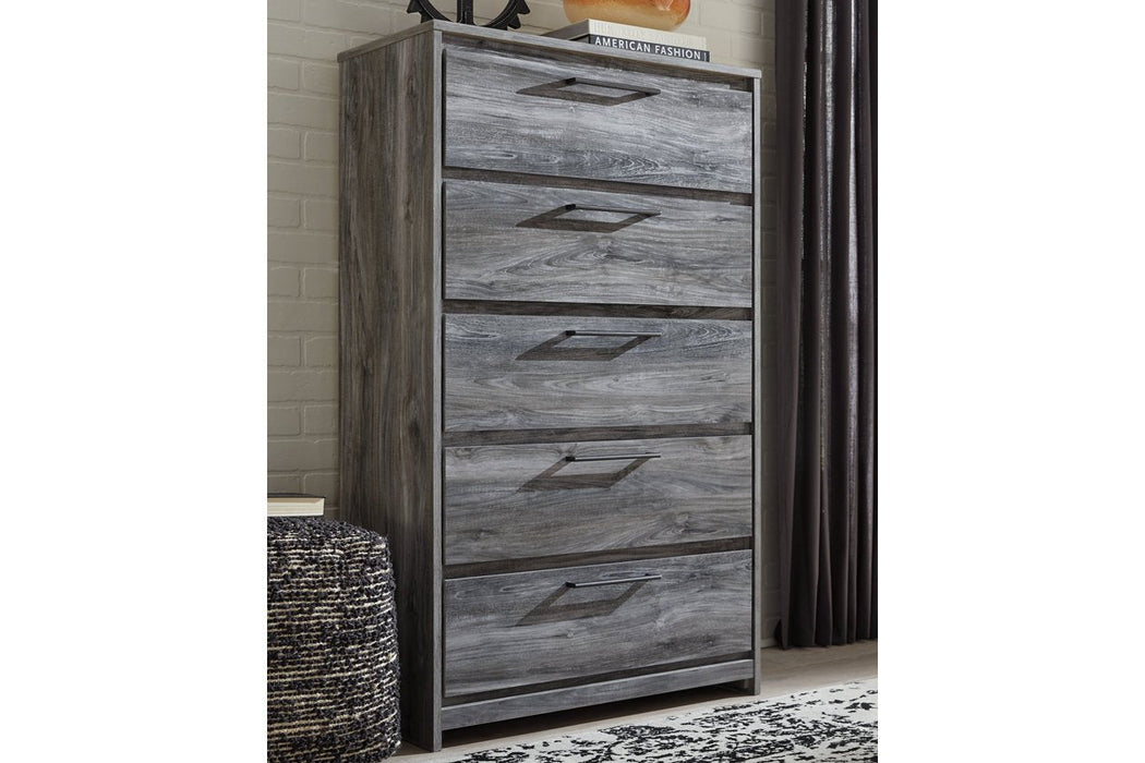 Baystorm Gray Chest of Drawers - B221-46 - Gate Furniture
