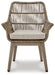 Beach Front Arm Chair with Cushion (Set of 2) - P399-601A - In Stock Furniture