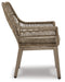 Beach Front Arm Chair with Cushion (Set of 2) - P399-601A - In Stock Furniture