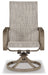 Beach Front Sling Swivel Chair (Set of 2) - P323-603A - In Stock Furniture