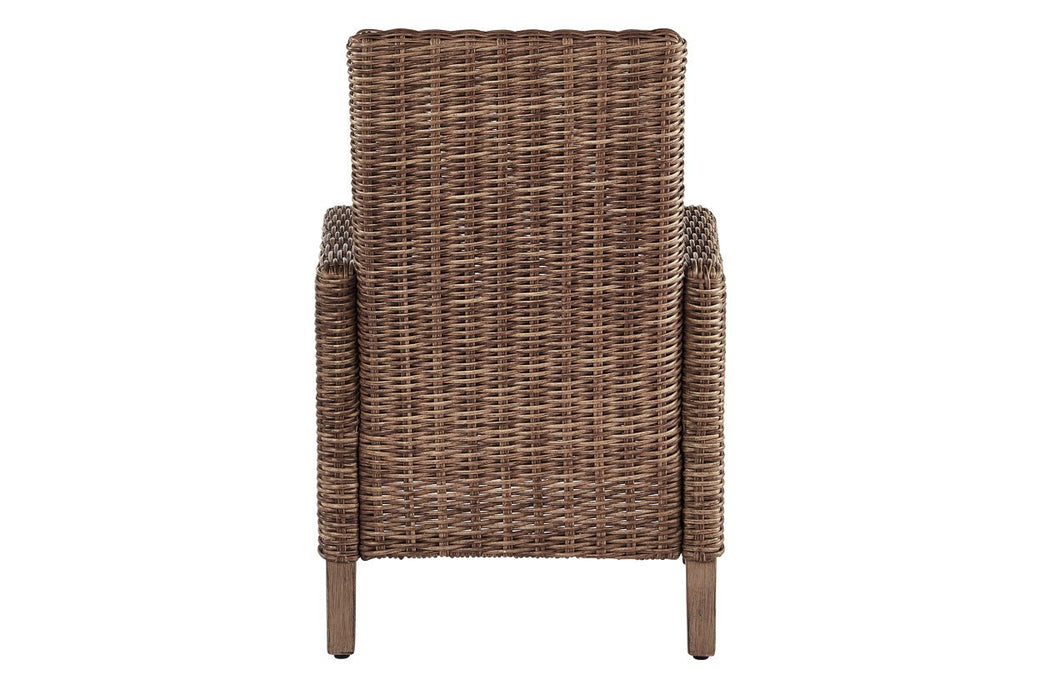 Beachcroft Beige Arm Chair with Cushion (Set of 2) - P791-601A - Gate Furniture