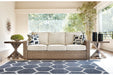 Beachcroft Beige Sofa with Cushion - P791-838 - Gate Furniture