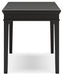 Beckincreek Home Office Small Leg Desk - H778-10 - In Stock Furniture